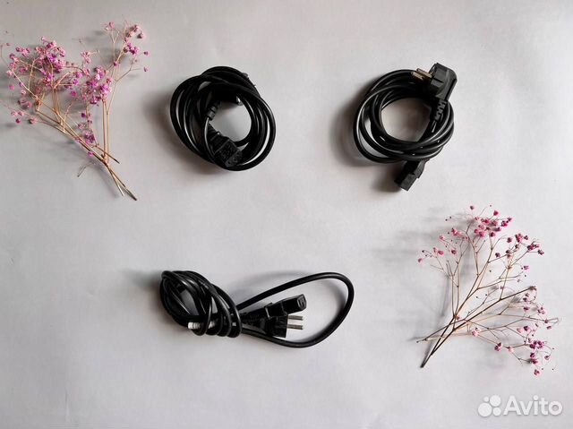 Кабель питания монитора принтера