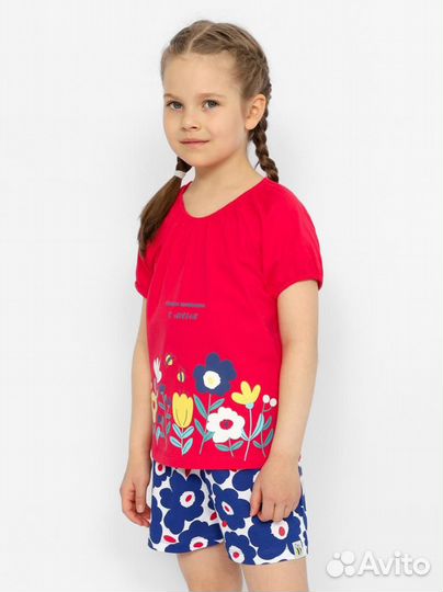 Комплект для девочки Cherubino cskg 90193-2 (110)