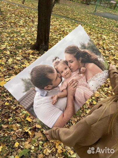 Фото на холсте, портрет по фото, печать на холсте