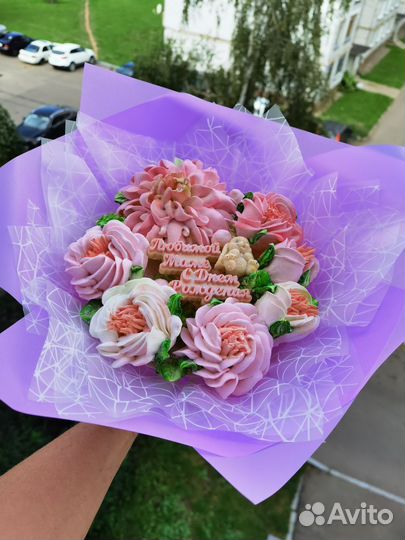 Букет из зефира