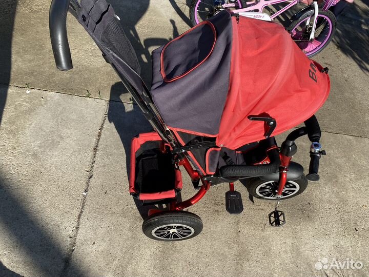 Детский трехколесный велосипед бмв