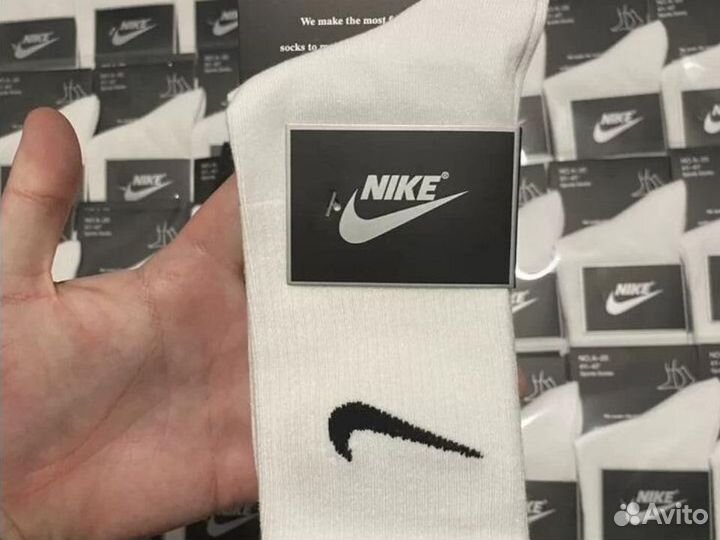 Носки nike высокие