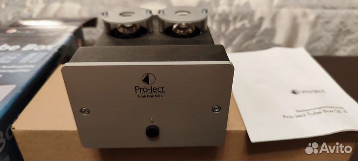 Ламповый фонокорректор Pro-Ject Tube Box SE II