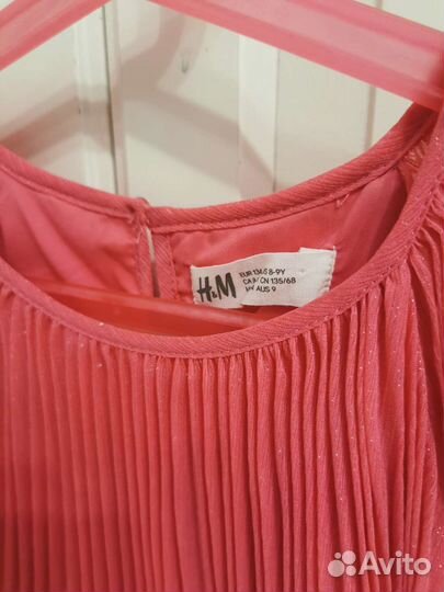 Платье на девочку hm 134