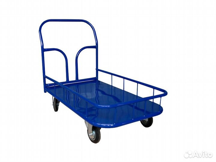 Тележка платформенная с бортиком 150 мм. тпб 8