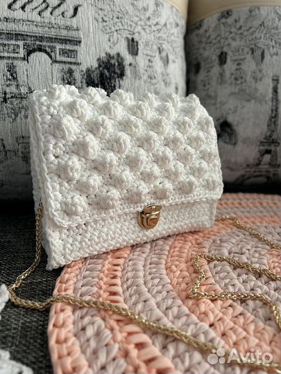 Сумка женская вязаная