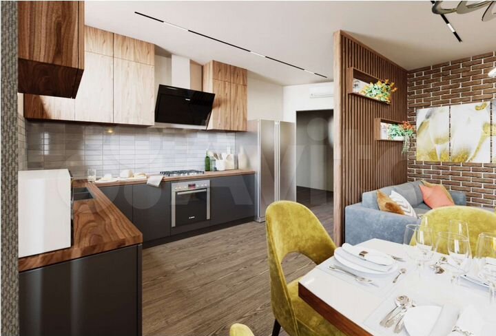 3-к. квартира, 110 м², 2/2 эт.