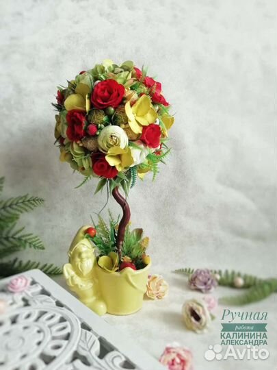 Цветочный топиарий