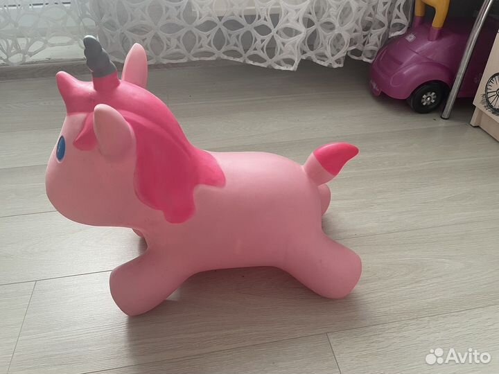 Игрушка попрыгун единорог