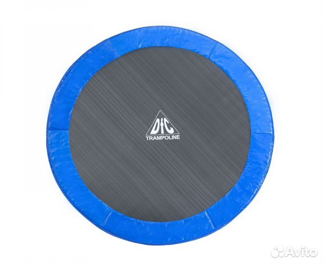 Батут DFC Trampoline Fitness с сеткой 14ft
