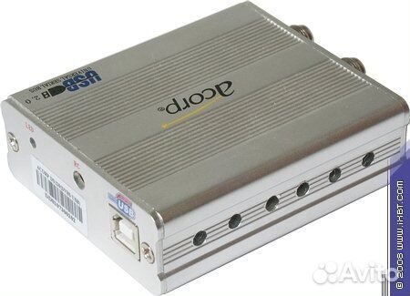 Спутниковый тюнер Acorp TV878DS USB новый