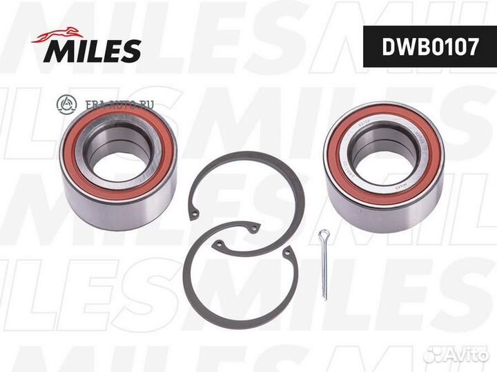 Miles DWB0107 Подшипник ступ.opel astra/omega/vect