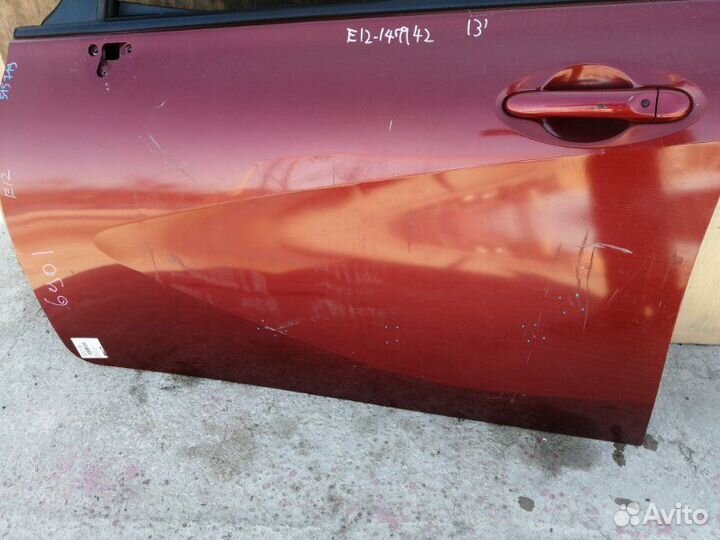 Дверь передняя левая Nissan Note E12