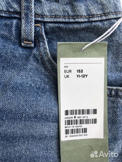 Джинсовые шорты бермуды H&M