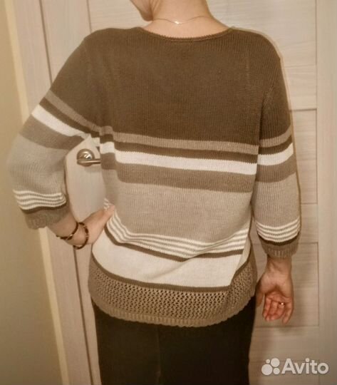 Свитер женский винтажнй зеленый