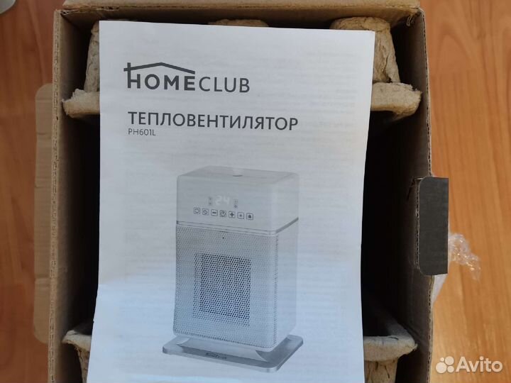 Тепловентилятор homeclub PH601L