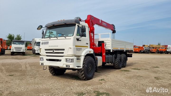 КАМАЗ 43118 с КМУ, 2024