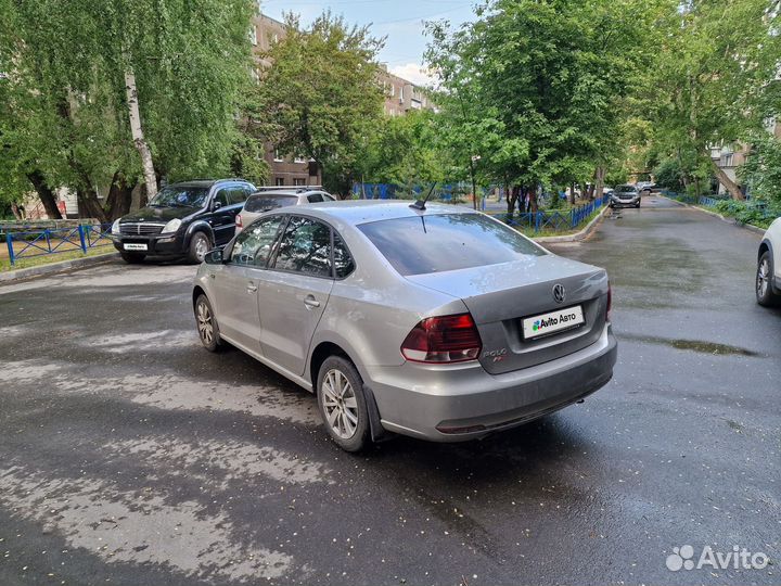 Volkswagen Polo 1.6 МТ, 2018, 78 000 км