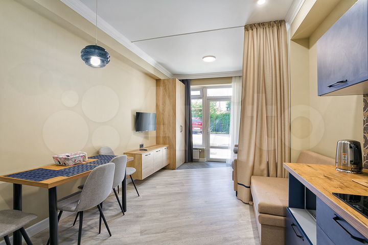 Апартаменты-студия, 25 м², 1/9 эт.