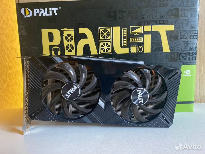 Видеокарта Palit GeForce gtx 1660 super 6GB