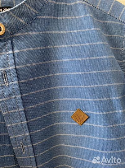 Рубашка под джинсу рост 134