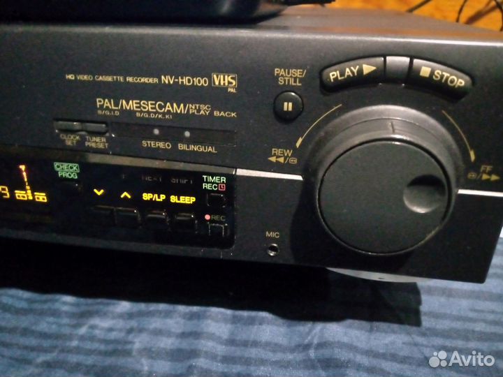 Видеомагнитофон panasonic nv hd 100 стерео