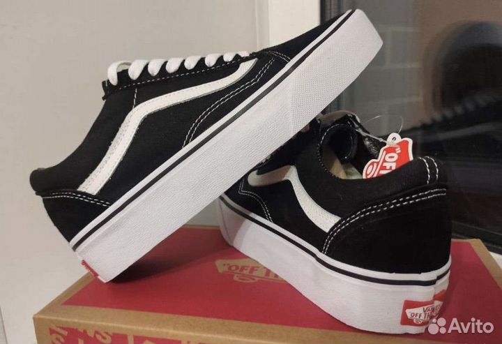 Кеды vans old skool platform