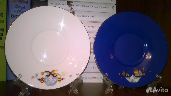 Набор сервиз из 2 чайных пар. Фарфор Verzhe Верже