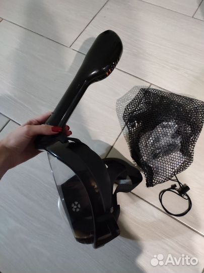 Маска для подводного плавания с трубкой