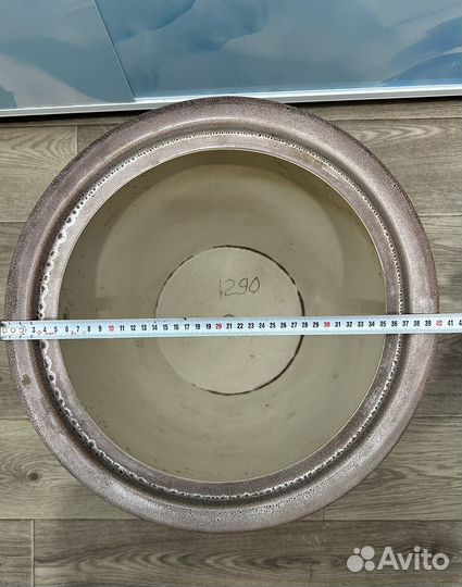 Горшок керамический большой напольный