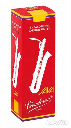 Vandoren SR343R java RED CUT трость для саксофона
