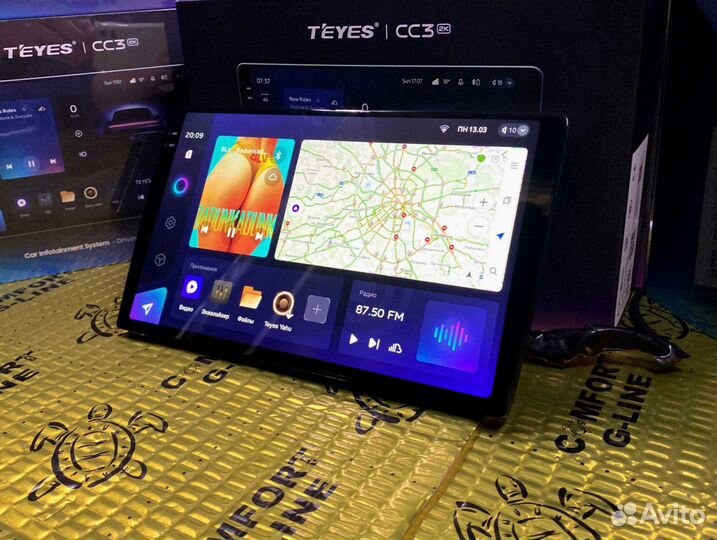 Магнитола на андройде Teyes 2K 6/128