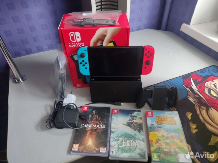 Игровая приставка Nintendo Switch oled 64 гб