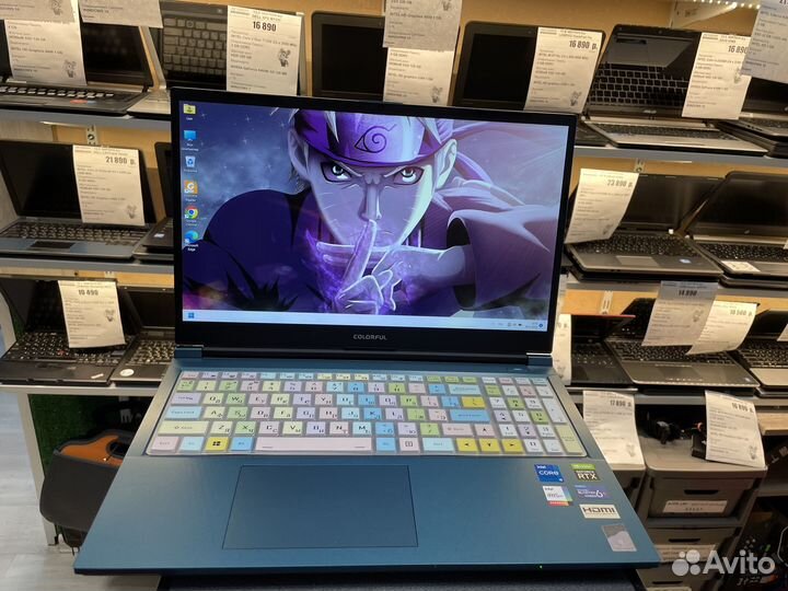 Стильный Шустрый и Мощный ноут Colorful X15 XS 22