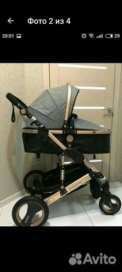 Коляска трансформер 2 в 1 бу