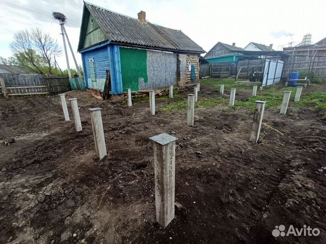 Фундамент на жб сваях под ключ / Забивка свай