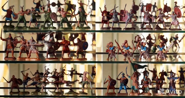 Резиновые оловянные солдатики