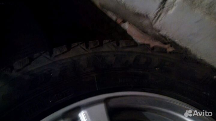 Колеса в сборе, зима dunlop шипы, 205/55R16 6.5Jx1