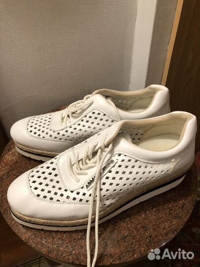 Ботинки Armani jeans кожа, оригинал