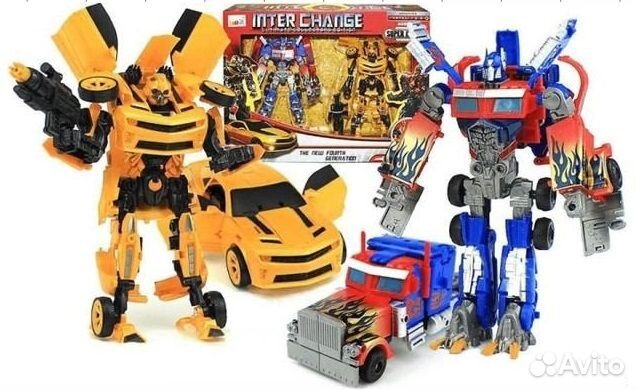 Роботы трансформеры 2в1
