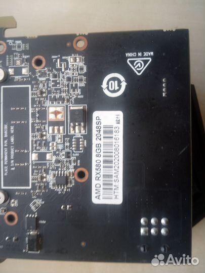 Видеокарта RX 580 8Gb