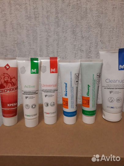 Крем защитный и очищающая паста