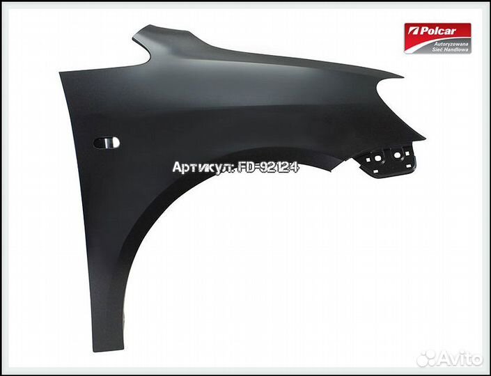 Крыло переднее правое фольксваген туран