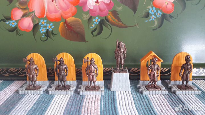 Гвардейцы Ватикана 6 шт. (киндер сюрприз)