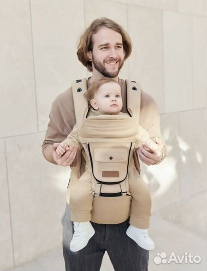 Эргорюкзак Хипсит для детей happy baby