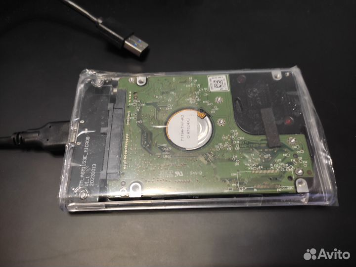 Внешний USB HDD Western Digital 640Gb