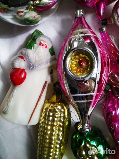 Игрушки СССР ёлочные советские