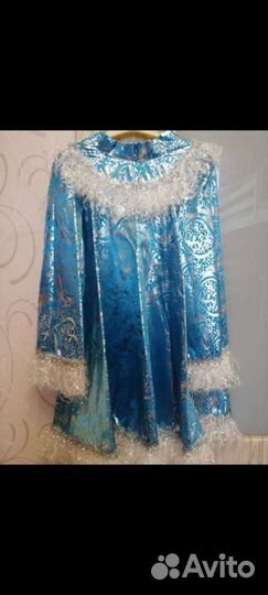 Детский костюм снегурочки, снежинки