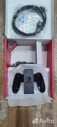 Nintendo Switch Oled: коробка+аксессуары