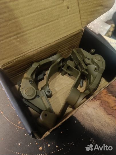 Крепления на тактический шлем